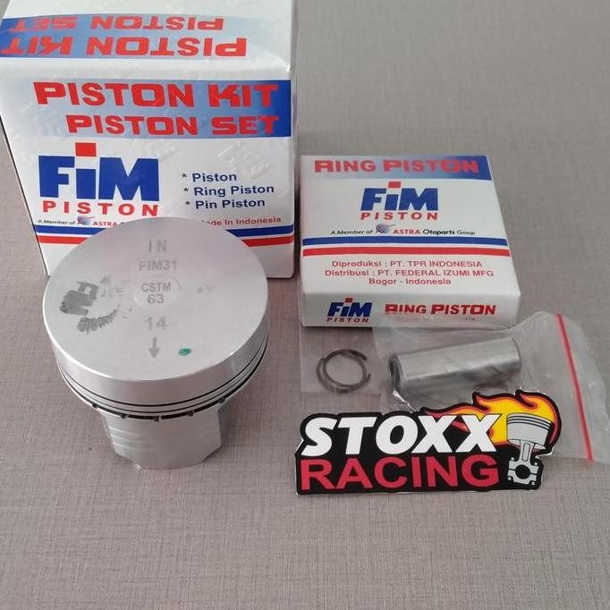 TERMURAH - PISTON FIM 61 62 62.5 63 PEN 14 IZUMI MENTAH seher pin