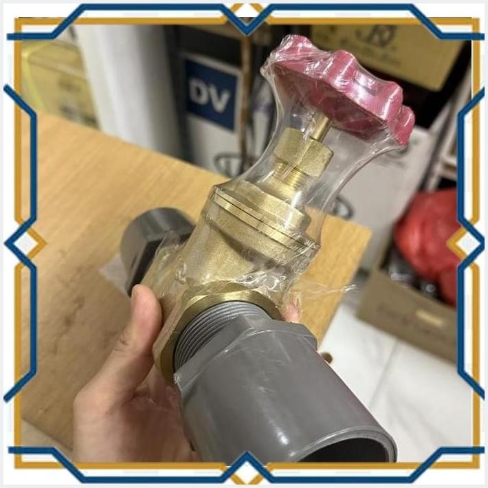 [TSJ] STOP KRAN GATE VALVE 3/4" INCH + SDL 3/4" HQ KUNINGAN