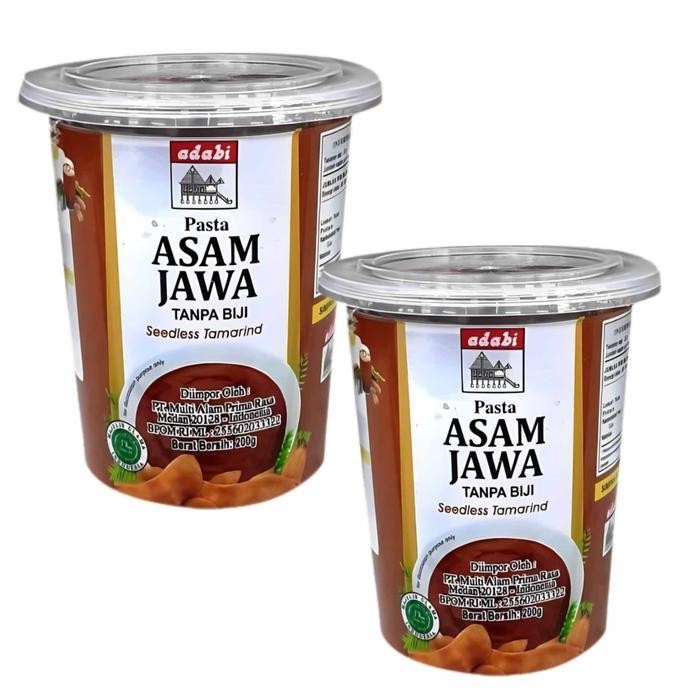 

Adabi / Bumbu Pasta Asam Jawa Tanpa Biji / Seedless Tamarind / 200Gr