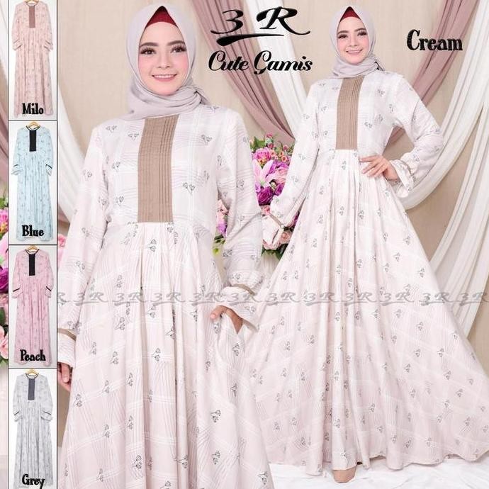 BAJU GAMIS WANITA SORAYA 3R / GAMIS TERMURAH 2022 / GAMIS KEKINIAN2022