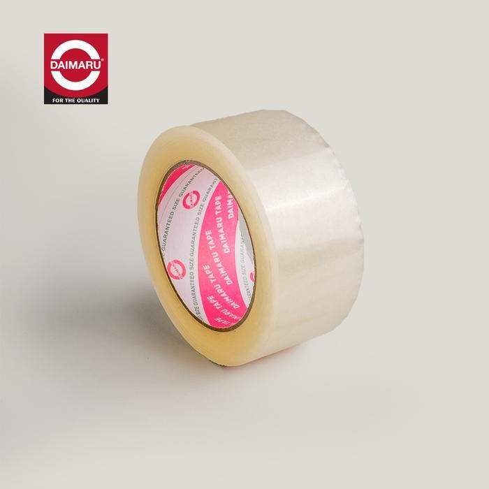

[Paket 1 Dus Isi 72Pcs] Daimaru Opp Lakban Bening 48 Mm X 100 Yard Original Dan Terpercaya
