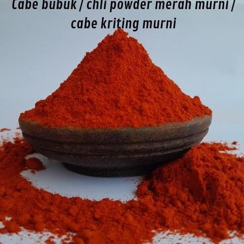 

<<<<<] Cabe bubuk 1kg / chili powder murni / cabe keriting murni
