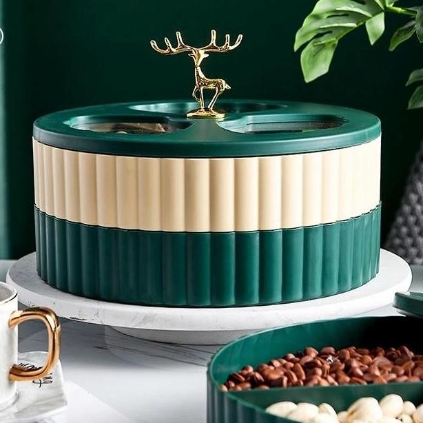 Candy Box 2 susun Natal Kado Natal Murah Rusa Emas Christmas Gift Termurah