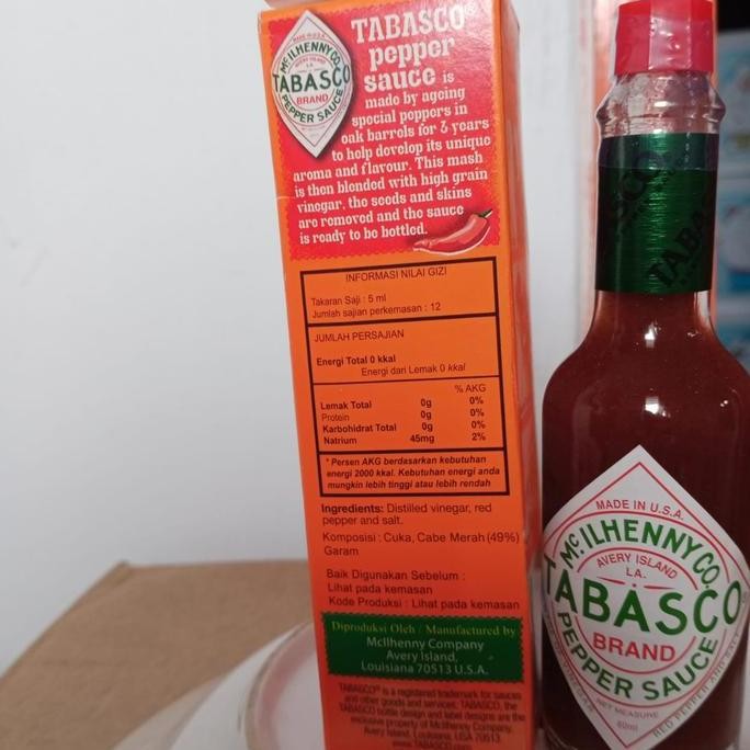 

cusss order] Tabasco 60ml / Sauces Tabasco