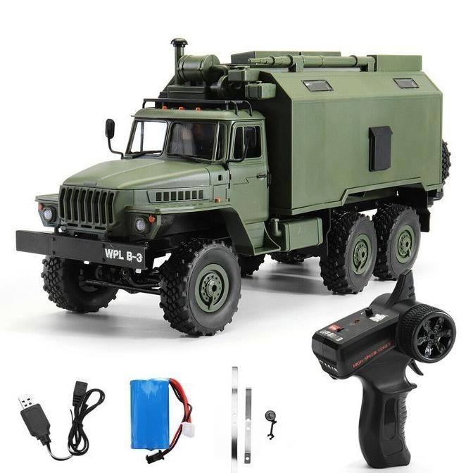 Spesial Wpl B36 B-36 Propo Military Truck 1/16 2.4G 6Wd Rc Car Offroad Rtr