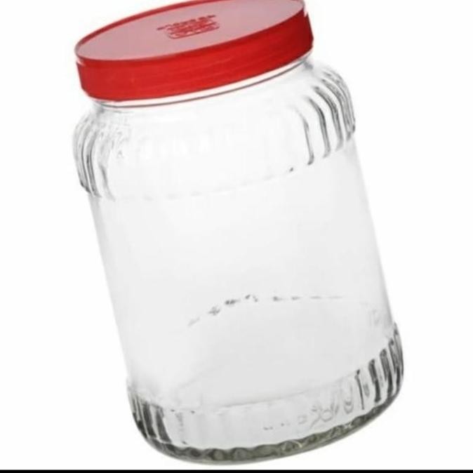 :<:<:<:<] Toples Beling 2 Liter Toples Kaca Kedaung Besar Tutup Putar TP-3 Toples Food Storage Jar K