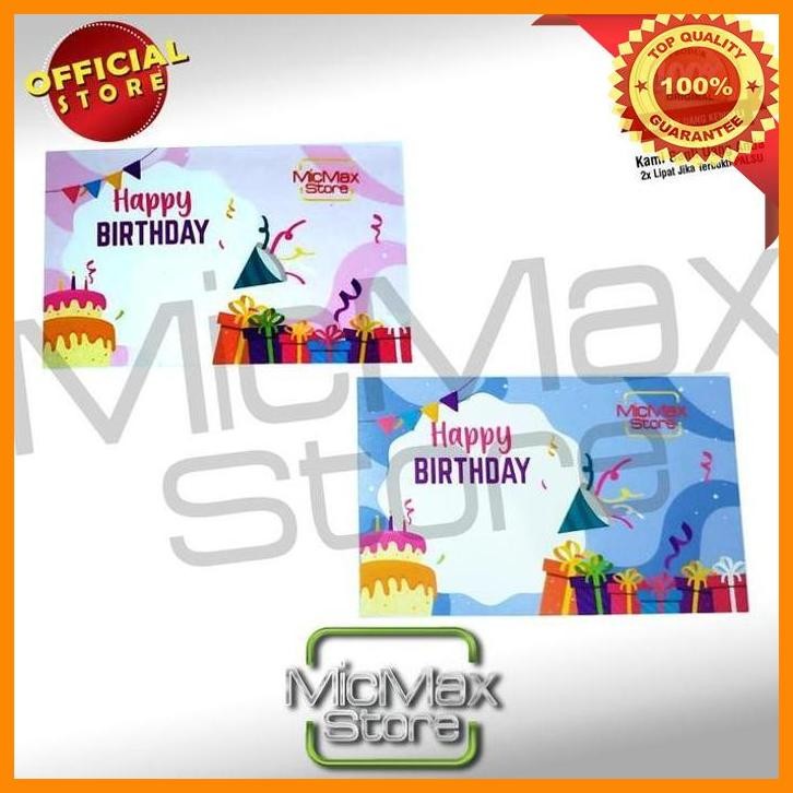 [MIC] KARTU UCAPAN ULANG TAHUN HAPPY BIRTHDAY