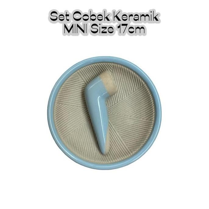 

Cobek & Ulek Keramik Estetik Korean Nordic Mortar untuk Menguleni Bumbu Masakan - Ukuran Cobek Standar Kitchenware BS09