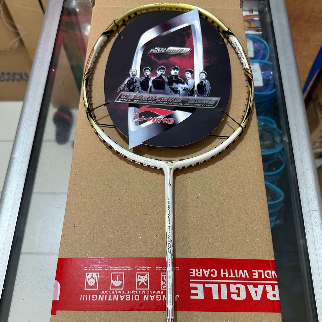 Raket Lining Aeronaut 9000 Hdf Ginting 32 Lbs