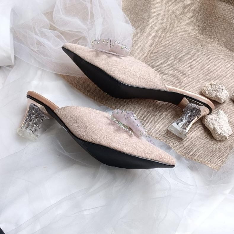 CANMORE BY COLLIBRY-SANDAL PESTA SLOP PERMATA GLITER