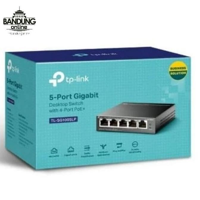 TP-Link TL-SG1005LP 5 Port Gigabit Desktop Switch With 4 Port POE