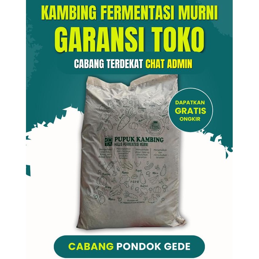 

Terlaris Paket Pupuk Kandang Kambing Organik Halus Siap Pakai