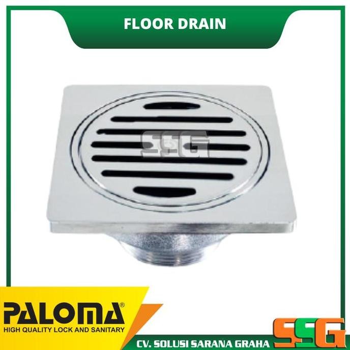 BEBAS ONGKIR - Afur Kamar Mandi Paloma FDP1301 Floor Drain Anti Bau