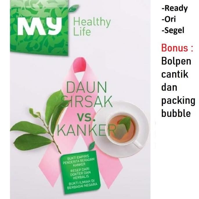 Tersedia Buku My Healthy Life : Daun Sirsak Vs Kanker