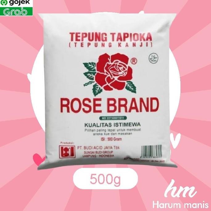 

Terlaris Tepung Tapioka Kanji Rosebrand 500G