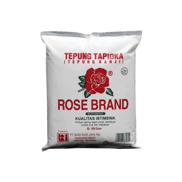 

Terlaris Rose Brand Tepung Tapioka 500Gram - Tepung Kanji / Tapioca Flour / Tepung Singkong 500 Gram Rosebrand