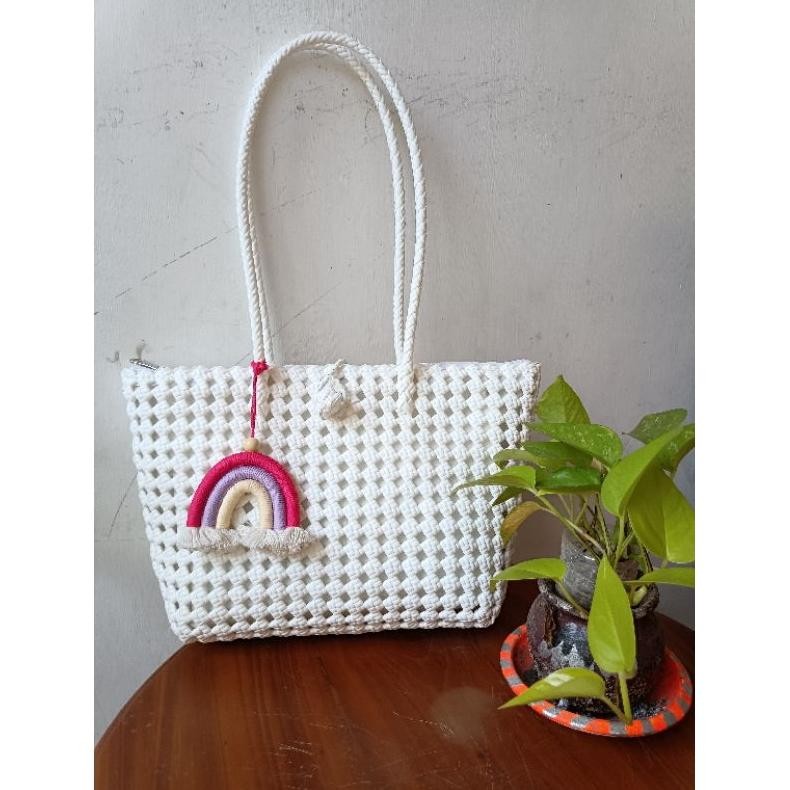 Tas Anyam Jali Jepang Unik Bahan Premium