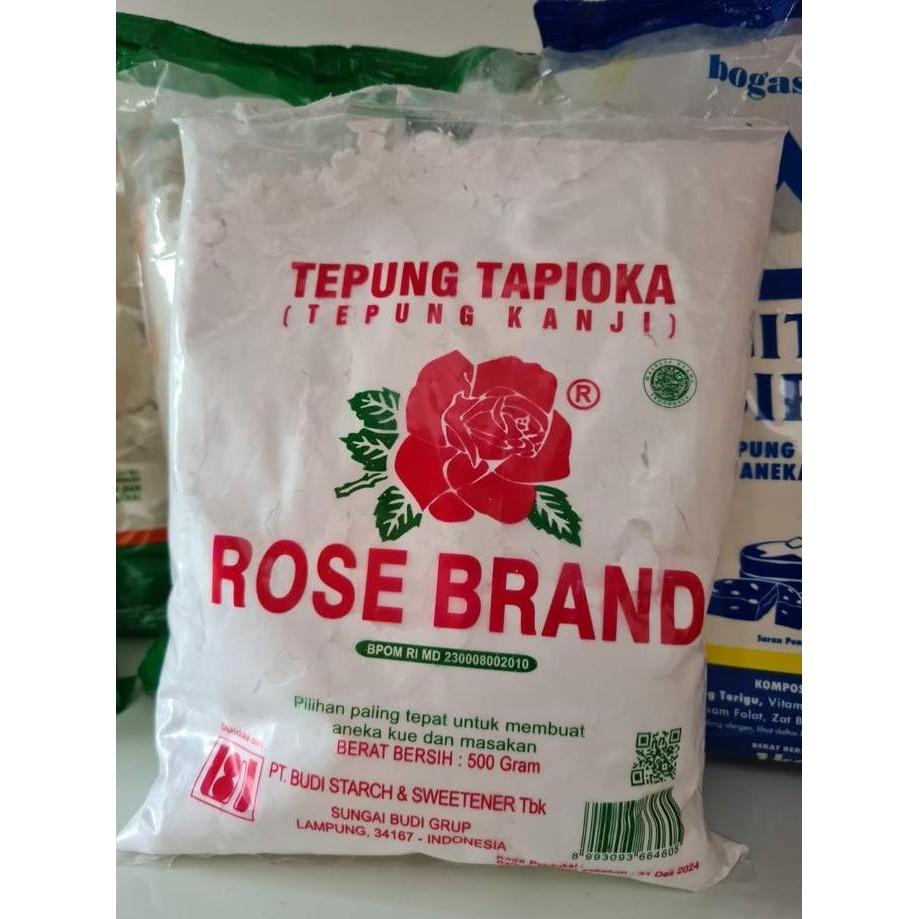 

Terlaris Rose Brand Tepung Tapioka Kanji 500 Gr