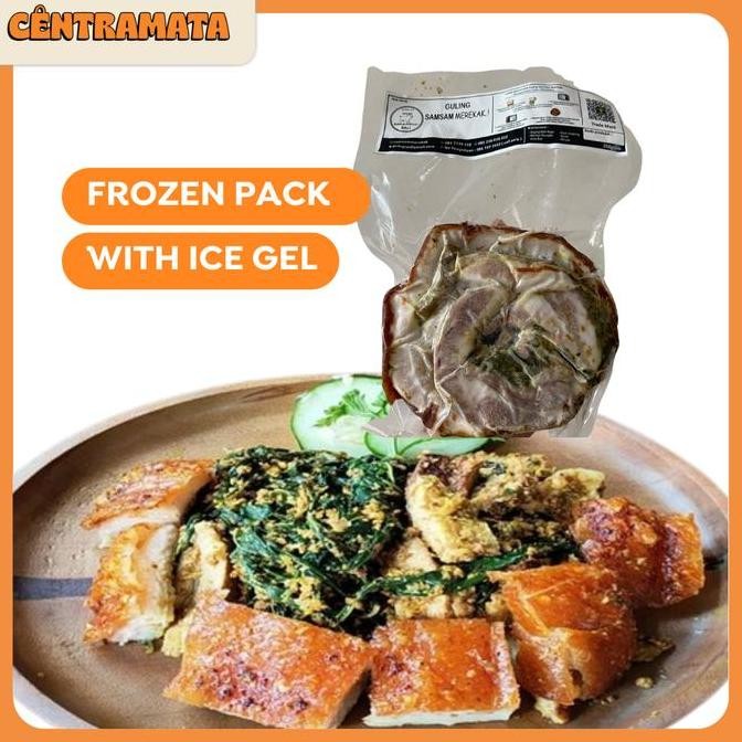 Guling Samsam Babi Merekak Frozen (Non Halal) Khas Bali