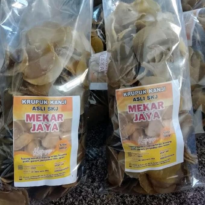 

Terlaris Kerupuk Kanji Dan Tepung Terigu Merek Mekar Jaya - Renyah Dan Bergizi Camilan Lezat Goreng