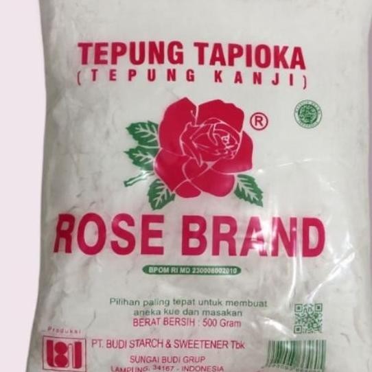 

Terlaris Tepung Tapioka Kanji Rosebrand 500 G