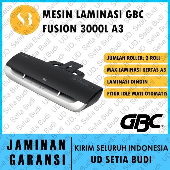 

Mesin Laminating GBC Fusion 3000L A3