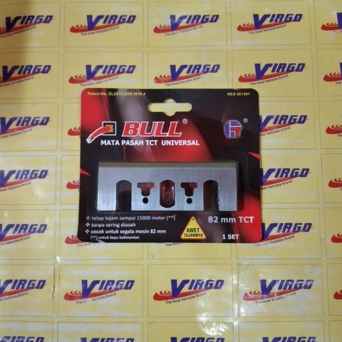 Promo BULL MATA PASAH TCT UNIVERSAL PISAU SERUT KETAM KAYU PLANER BLADE 82mm COD