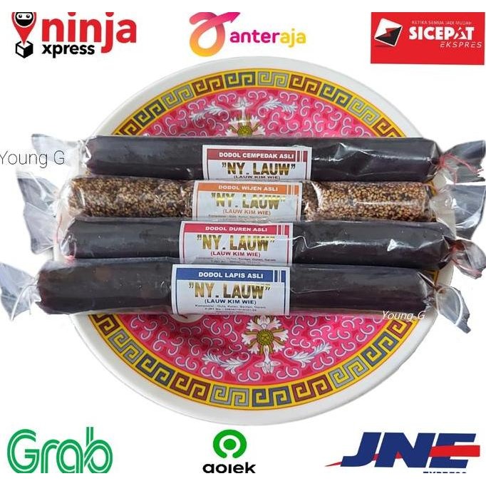 

Dodol Betawi Asli Merk NY. LAUW - Halal - Tradisional Asli Tangerang