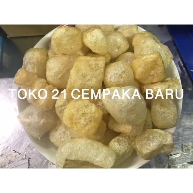 

Krupuk Kulit Sapi 1 KG | Kerupuk Rambak Jangek Krecek Kulit Sapi 1KG