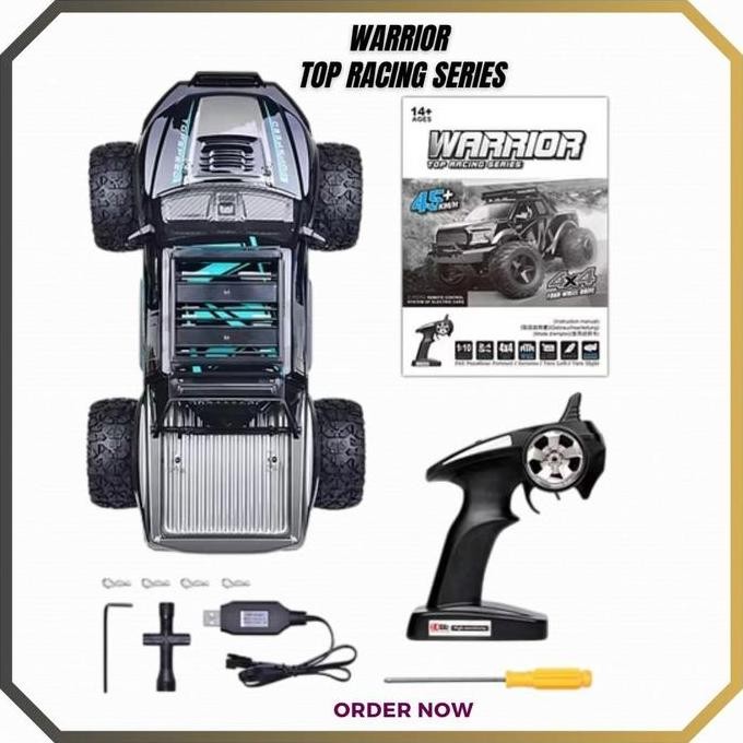 Diskon Mobil Rc 1:10 Skala 45 Kmh Mobil Remote Control Besar Berkecepatan Tinggi 4X4 Off Road Monste