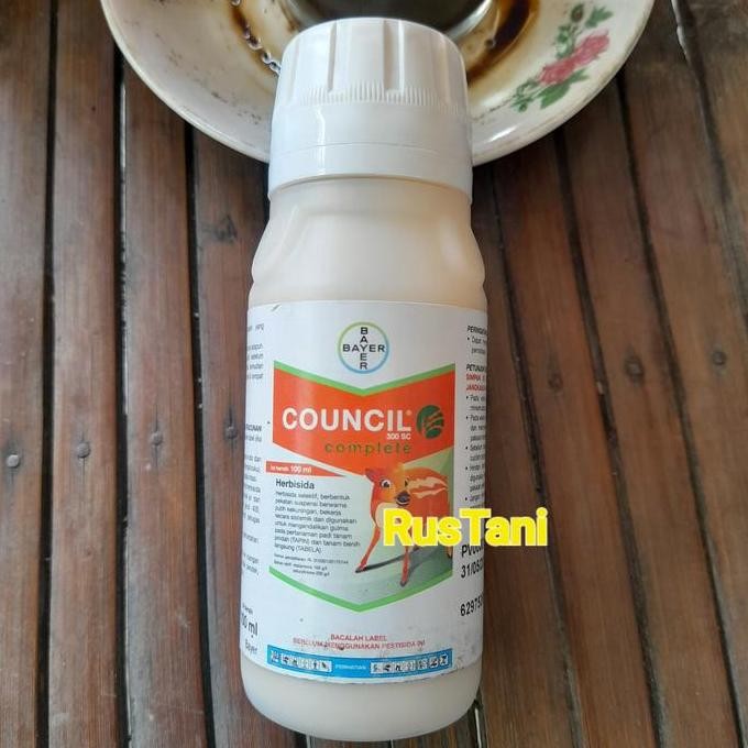 

Terlaris Herbisida Selektif Padi Council Complete 300Sc 100Ml