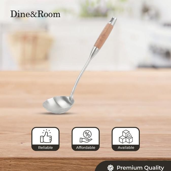 NEW WOK LADLE / LADDLE / SOUP LADLE / CENTONG / SUTIL MASAK / SENDOK KUAH