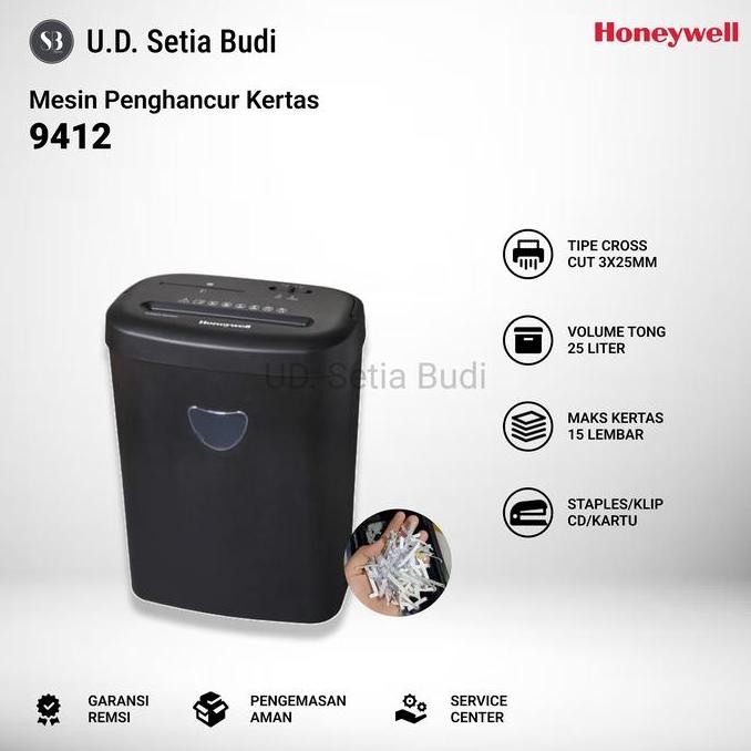 

TERMURAH - Mesin Penghancur Kertas Honeywell 9412 Asli dan Bergaransi