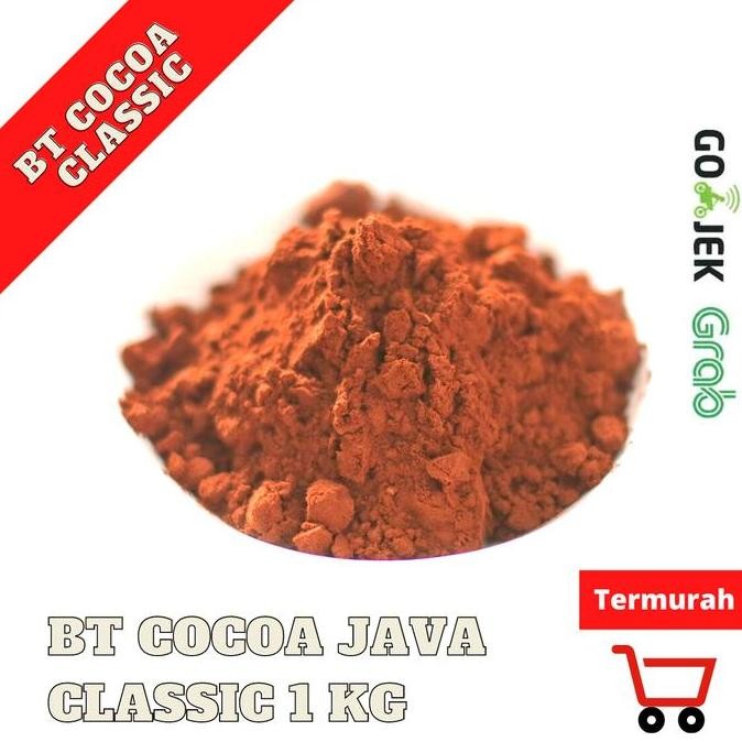 

BT COCOA JAVA CLASSIC POWDER BT 1000 A 1 kg coklat ASLI