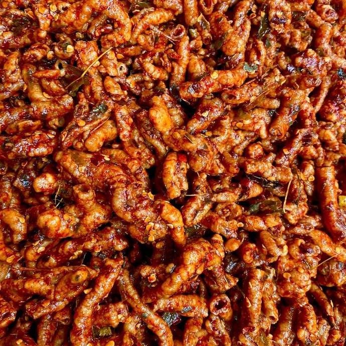 

[1kg] Keripik Usus Crispy Jawara Pedas Jeruk/Cikruh/Original