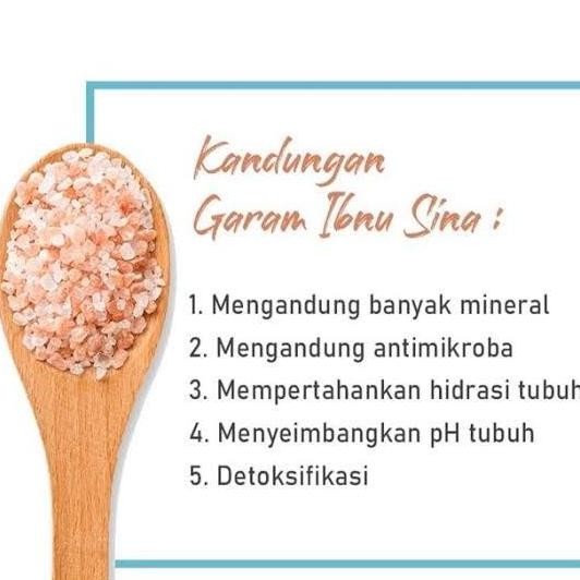 

(ASLI) garam himalaya ibnu sina 1000gr/himalayan pink salt ibnu sina