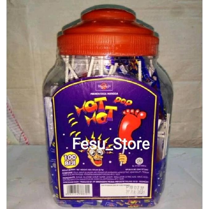 

Permen kaki hot hot pop isi 100pcs