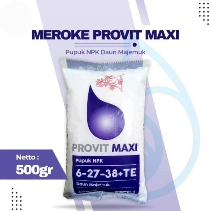 

Terlaris Pupuk Npk Provit Maxi - Meroke 500Gr