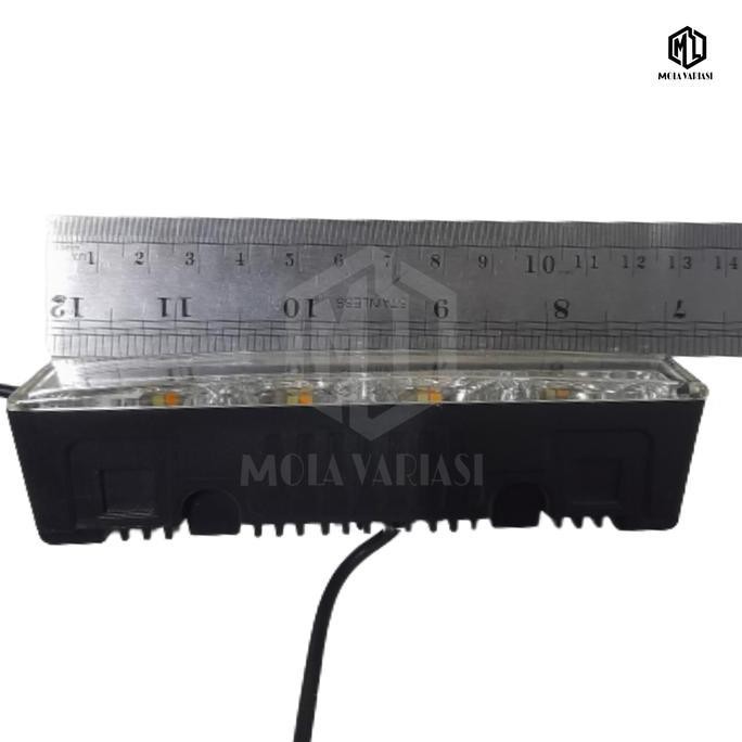 New Lampu LED DRL Mobil All New Yaris 2014 - 2015