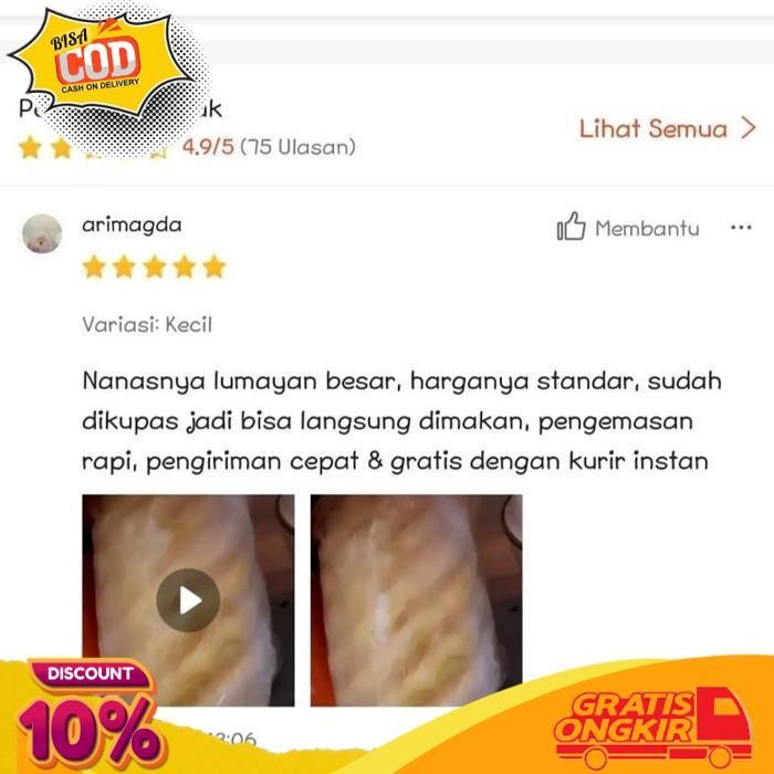 

Terbaik Nanas Kupas 1Buah - S S