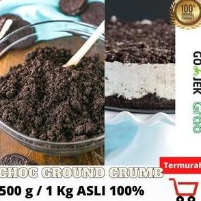 

Choc Ground Crumb Asli | Cookies Hitam Halus Asli 500 g / 1 kg