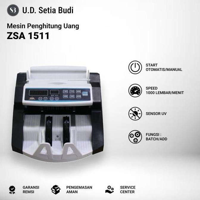 

NEW Mesin Penghitung Uang ZSA 1511 Asli dan Bergaransi