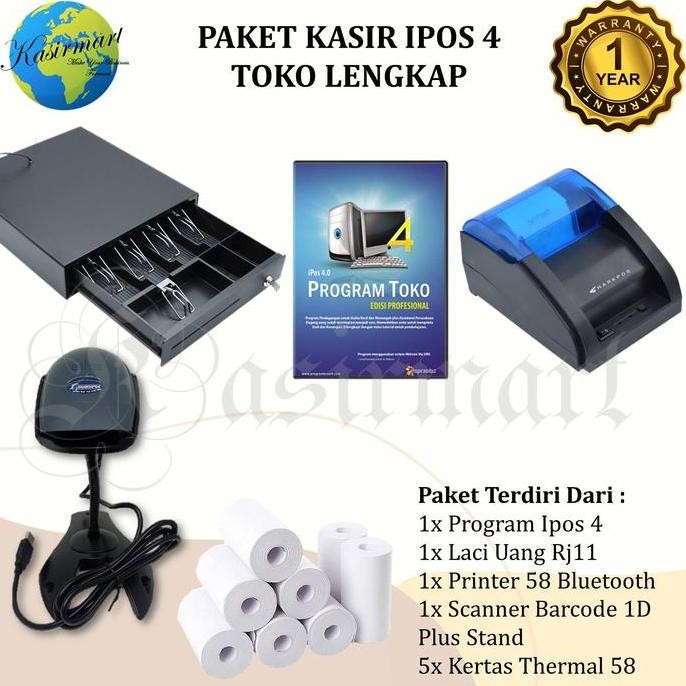 

TERMURAH - Paket Kasir 04 - Program Toko Gudang Minimarket Ipos 4
