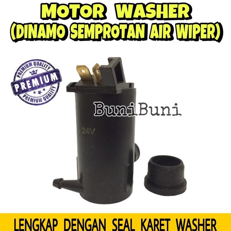 Berkualitas Motor Washer 24V / Dinamo Tabung Air Wiper / Semprotan Air Wiper Mobil Truk Ps 100 Colt 
