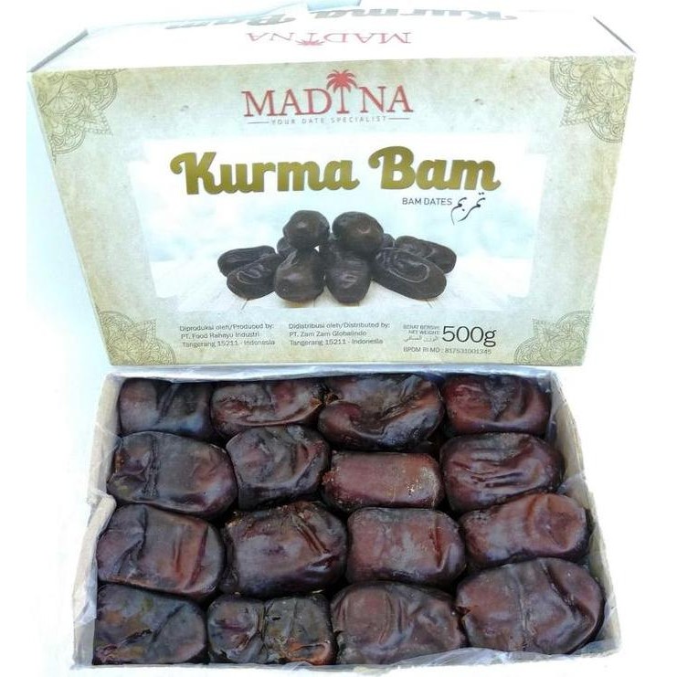 

Kurma Bam Anggur 500gr Bam Madu LEMBUT Premium Quality Super