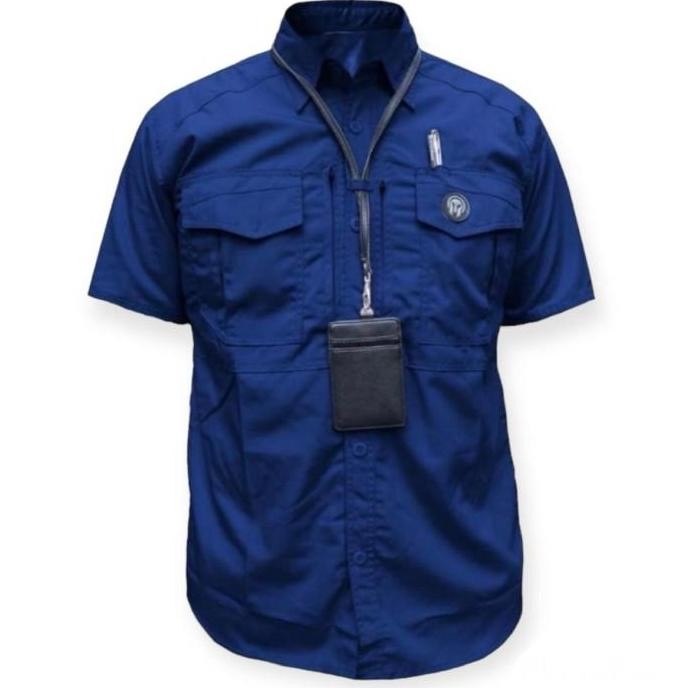 Baju Kemeja Tactical Mtac Lengan Pendek Kemeja Seragam Kantor New Stok