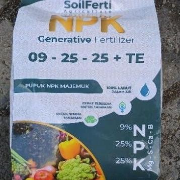 

Terlaris Npk 09-25-25 Kemasan 2 Kg | Npk Soil Ferti Booster Gener Dibryo 4890Dd