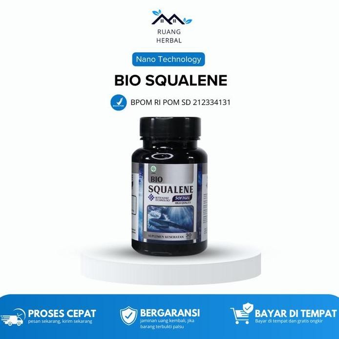 

Terlaris Bio Squalene Softgel - Vitamin Minyak Hati Ikan Hiu - Untuk Anak Dan Dewasa Asli 100% Original