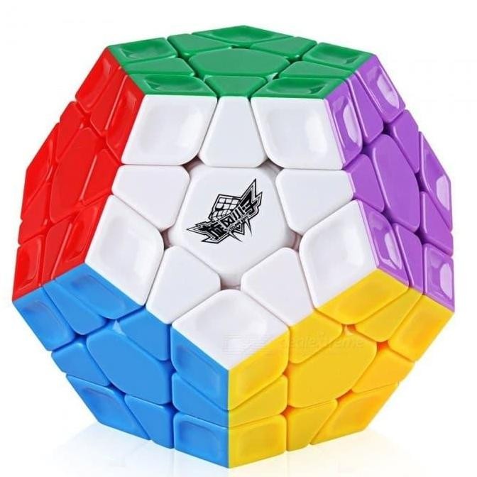 Rubik Megaminx Cyclone Boys Stickerless Speed Cube