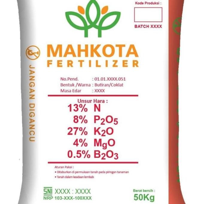 Terlaris Npk Mahkota 13 8 27 4 0